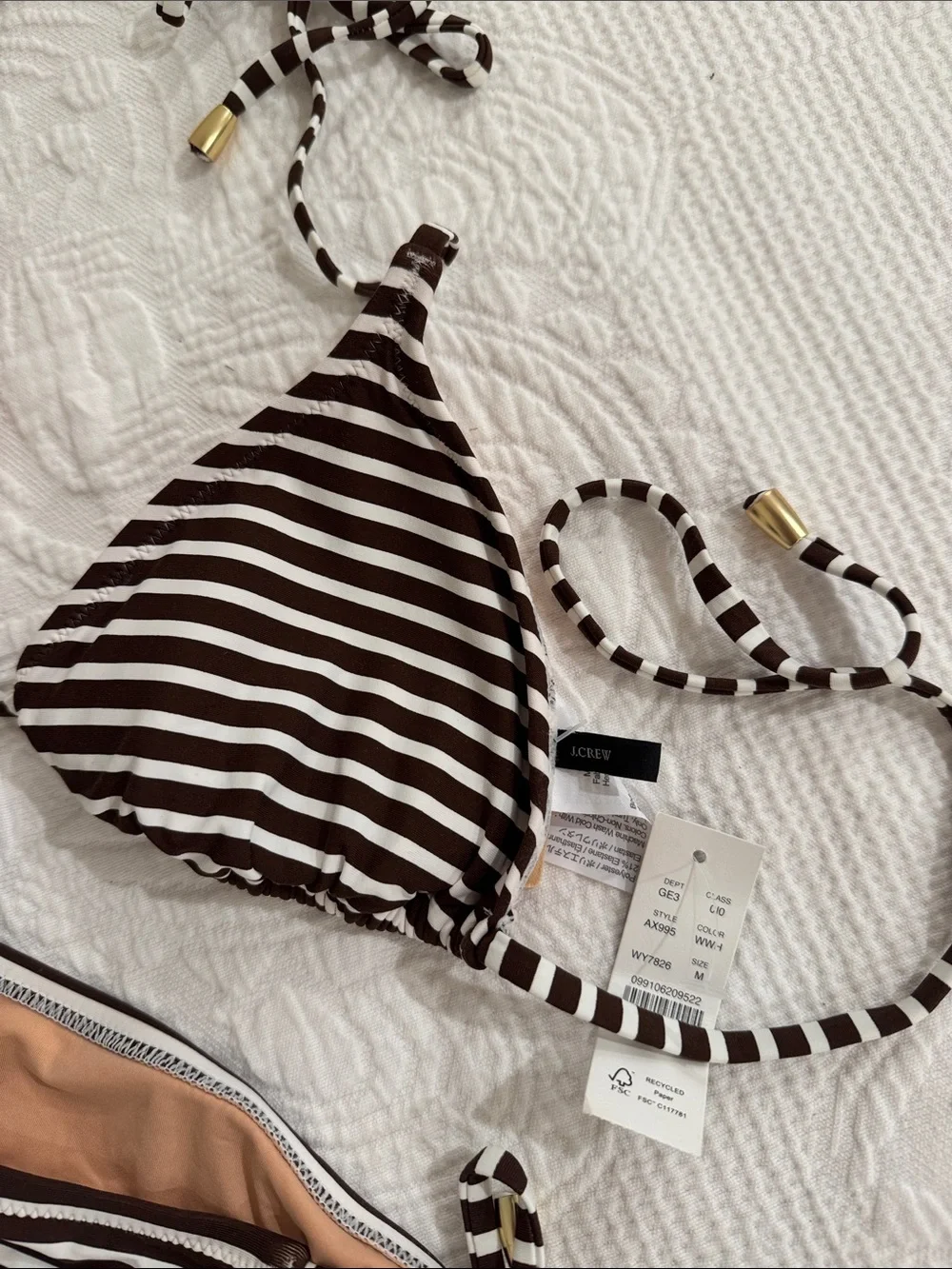 J. Crew Beaded String Bikini